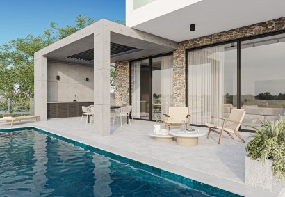 Geroskipou, Paphos Wolnostojąca willa Na sprzedaż | IP11669