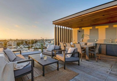 Kato Paphos - Universal Penthouse Do wynajęcia | BK1895