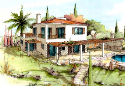 Tala, Paphos Wolnostojąca willa Na sprzedaż | SY11930